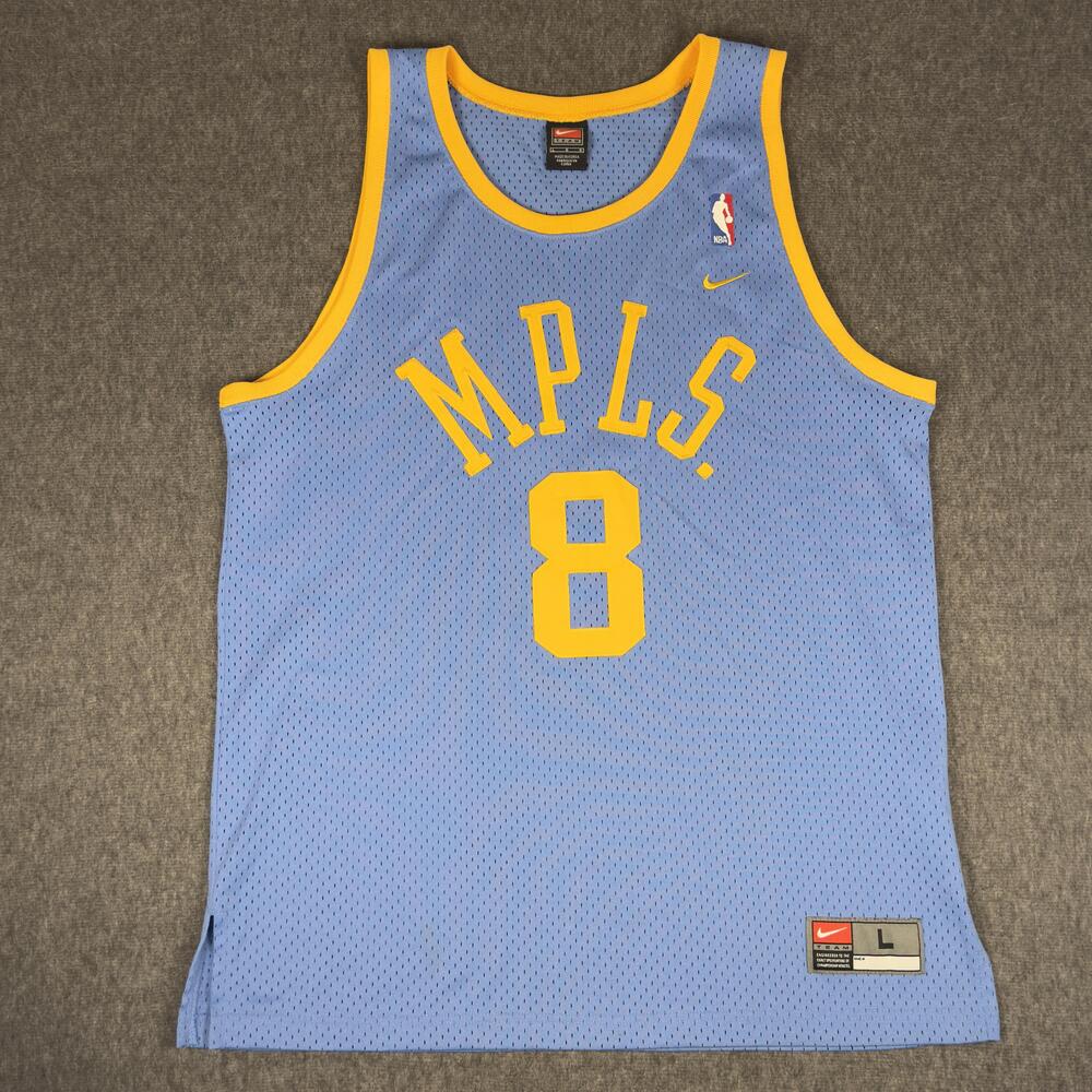 Vintage Los Angeles Lakers Jersey Mens Large Kobe Bryant 8 Team Nike MPLS